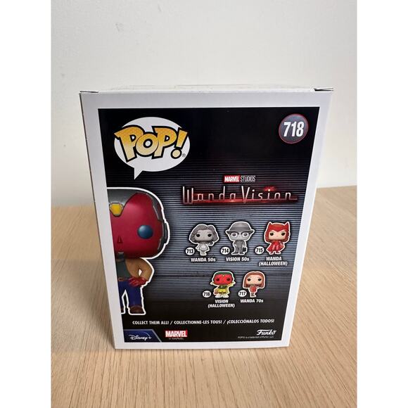 Wandavision Funko Pop - Vision 70s - NEW IN BOX - Picture 5 of 6